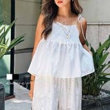 リボンギャザーキャミソールesutoreja カットソー レディース トレンド | BUYSENSE | 詳細画像1