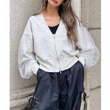 チュールジップアップスウェットesutoreja カットソー レディース | BUYSENSE | 詳細画像2 
