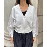 チュールジップアップスウェットesutoreja カットソー レディース | BUYSENSE | 詳細画像9 