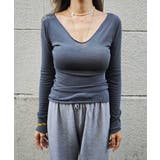 Vネックシンプルトップスesutoreja カットソー スタイルアップレディース | BUYSENSE | 詳細画像13 