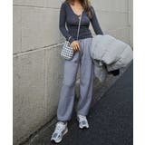 Vネックシンプルトップスesutoreja カットソー スタイルアップレディース | BUYSENSE | 詳細画像3 