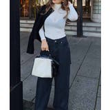 ベーシックタートルネックトップスesutoreja カットソー スタイルアップ | BUYSENSE | 詳細画像2 