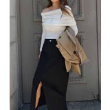 オフショルダーニットトップスesutoreja カットソー スタイルアップ | BUYSENSE | 詳細画像7 