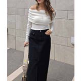 オフショルダーニットトップスesutoreja カットソー スタイルアップ | BUYSENSE | 詳細画像8 