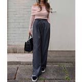 オフショルダーニットトップスesutoreja カットソー スタイルアップ | BUYSENSE | 詳細画像3 