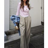 レイヤードロングスリーブトップスesutoreja カットソー スタイルアップ | BUYSENSE | 詳細画像8 