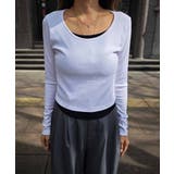 レイヤードロングスリーブトップスesutoreja カットソー スタイルアップ | BUYSENSE | 詳細画像13 