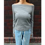 グリッターリブトップスesutoreja カットソー スタイルアップ | BUYSENSE | 詳細画像8