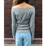 グリッターリブトップスesutoreja カットソー スタイルアップ | BUYSENSE | 詳細画像12