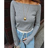 グリッターリブトップスesutoreja カットソー スタイルアップ | BUYSENSE | 詳細画像2
