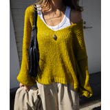 ローゲージブイネックニットesutorejaカットソー スタイルアップ レディー… | BUYSENSE | 詳細画像13 