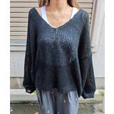 ローゲージブイネックニットesutorejaカットソー スタイルアップ レディー… | BUYSENSE | 詳細画像14 