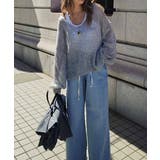 ローゲージブイネックニットesutorejaカットソー スタイルアップ レディー… | BUYSENSE | 詳細画像5 