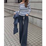 ワンショルダーボーダートップスesutoreja カットソー スタイルアップ | BUYSENSE | 詳細画像4