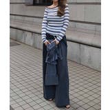 ワンショルダーボーダートップスesutoreja カットソー スタイルアップ | BUYSENSE | 詳細画像5