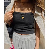 ブラック | グリッターキャミソールesutoreja カットソー スタイルアップ | BUYSENSE