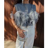 チュールタンクトップesutoreja カットソー スタイルアップ | BUYSENSE | 詳細画像7 