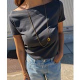 ボートネックTシャツesutoreja カットソー スタイルアップ | BUYSENSE | 詳細画像10