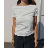 ボートネックTシャツesutoreja カットソー スタイルアップ | BUYSENSE | 詳細画像11