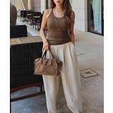 ユーネックリブタンクトップesutoreja カットソー スタイルアップ | BUYSENSE | 詳細画像4 