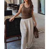 ユーネックリブタンクトップesutoreja カットソー スタイルアップ | BUYSENSE | 詳細画像5 