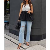 バルーンタンクトップesutoreja カットソー スタイルアップ | BUYSENSE | 詳細画像2 