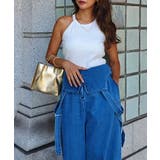 ホワイト | ホルターネックタンクトップesutoreja カットソー スタイルアップ | BUYSENSE