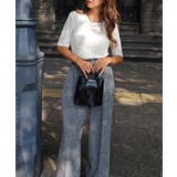 レイヤードシアートップスesutoreja カットソー スタイルアップ | BUYSENSE | 詳細画像4 