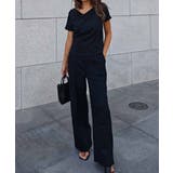 ドレープショートスリーブトップスesutoreja カットソー スタイルアップ | BUYSENSE | 詳細画像8 