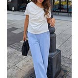 ドレープショートスリーブトップスesutoreja カットソー スタイルアップ | BUYSENSE | 詳細画像11 