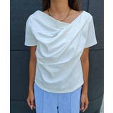 ドレープショートスリーブトップスesutoreja カットソー スタイルアップ | BUYSENSE | 詳細画像12 