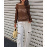 フラワーレースバックオープントップスesutoreja カットソー スタイルアッ… | BUYSENSE | 詳細画像9 