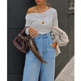 ワンショルダーロングスリーブトップスesutoreja カットソー スタイルアップ | BUYSENSE | 詳細画像2