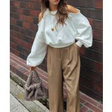 オープンショルダースウェットトップスesutoreja カットソー スタイルアッ… | BUYSENSE | 詳細画像6 