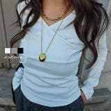 カシュクールトップスesutoreja カットソー スタイルアップ | BUYSENSE | 詳細画像1 