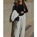 ラウンドヘムベーシックトップスesutoreja カットソー スタイルアップ | BUYSENSE | 詳細画像5 