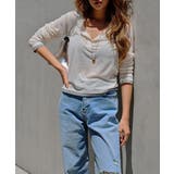 ヘンリーネックバイカラーシアートップスesutoreja カットソー スタイルア… | BUYSENSE | 詳細画像3 
