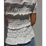 シャーリングロゴTシャツesutoreja カットソー スタイルアップ | BUYSENSE | 詳細画像19