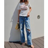シャーリングロゴTシャツesutoreja カットソー スタイルアップ | BUYSENSE | 詳細画像6