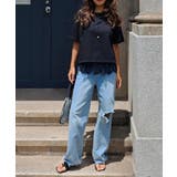 レースセットレイヤードTシャツesutoreja カットソー スタイルアップ | BUYSENSE | 詳細画像5