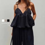 BUYSENSE（バイセンス） | バルーンビスチェキャミesutoreja カットソー  スタイルアップ レディース トレンド