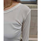 バックオープンシアートップスesutoreja カットソー スタイルアップ | BUYSENSE | 詳細画像7 