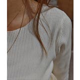 フリルリブトップスesutoreja カットソー スタイルアップ | BUYSENSE | 詳細画像15