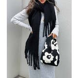 ブラック | シンプルスカーフ esutoreja マフラー | BUYSENSE