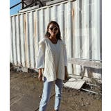 サイドオープンビッグベスト esutoreja ニット | BUYSENSE | 詳細画像6 