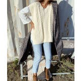 サイドオープンビッグベスト esutoreja ニット | BUYSENSE | 詳細画像5 