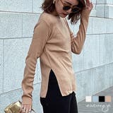 サイドカットニットトップス esutoreja ニット | BUYSENSE | 詳細画像1 