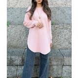 ピンク | オーバーシンプルニット esutoreja ニット | BUYSENSE