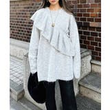 グレー | 2wayオーバーニット esutoreja ニット | BUYSENSE