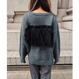 チュールニットesutoreja ニット スタイルアップ レディース トレンド | BUYSENSE | 詳細画像14 